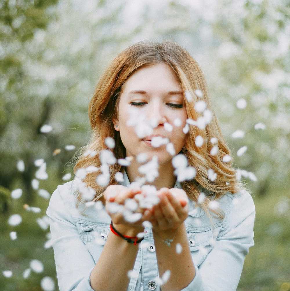 WomanPetals